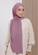AFRAH INSTANT SHAWL  TIE BACK IN CRUSHED BERRY